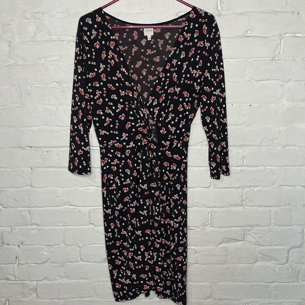 Kaileigh Faux Wrap Dress XL